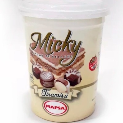 Pasta P/relleno Mapsa Tiramisu X450grms