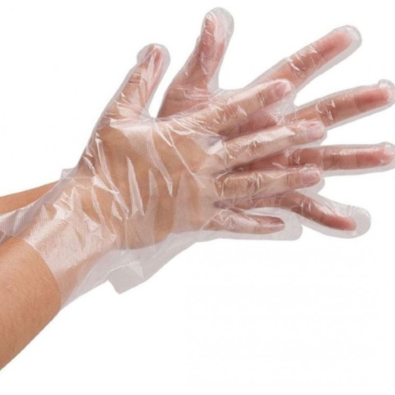 Guantes De Polietileno X100 Unidades