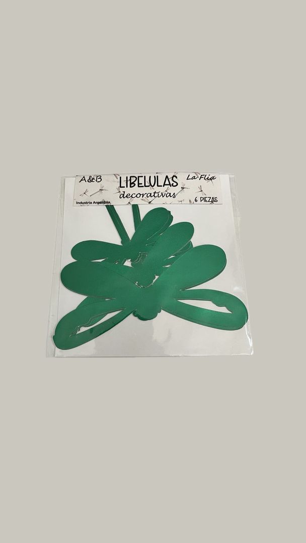 Libelulas/mariposas  Decorativas La Flia X6 Piezas