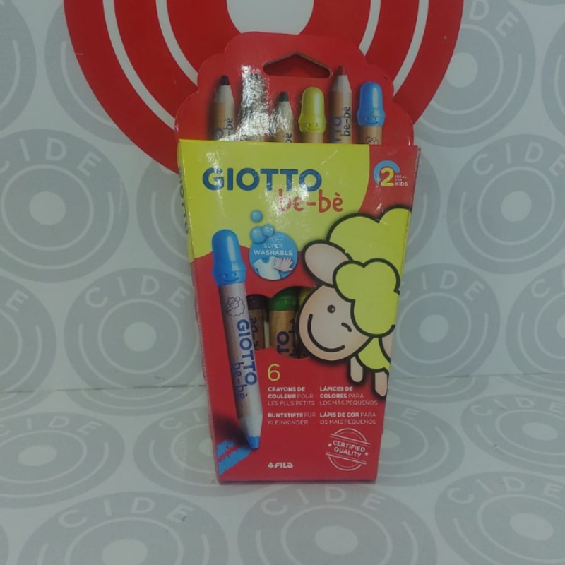 Lapiz Giotto Bebe X6