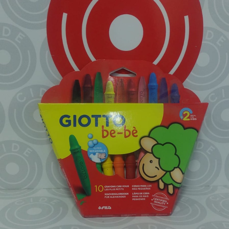 Crayon Giotto Bebe X10