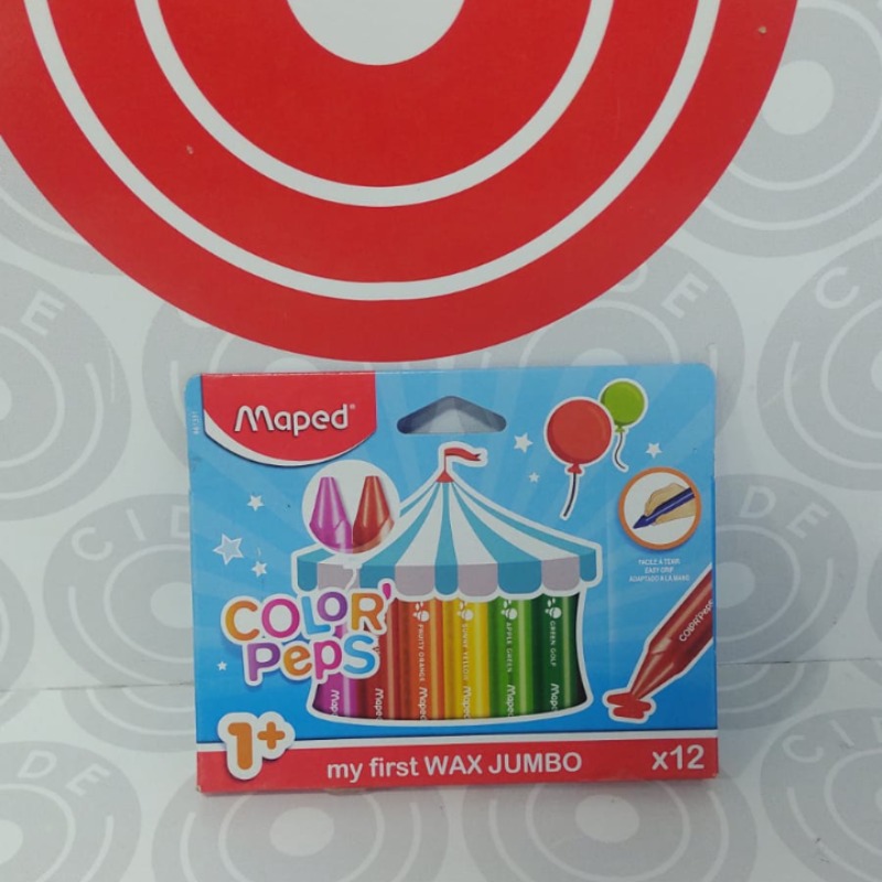 Crayon Maped Color Peps Maxi X12