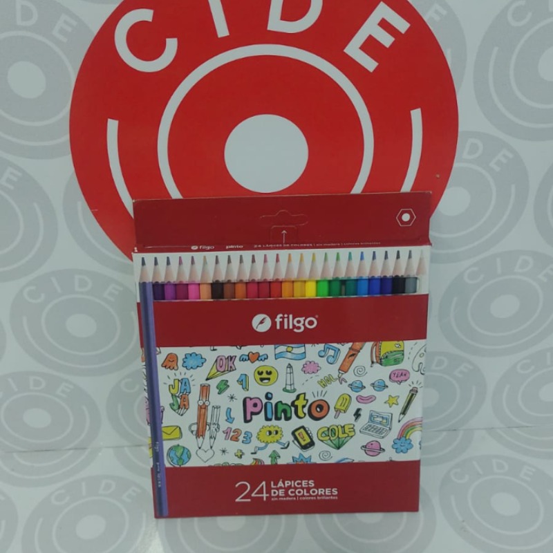Lapiz Color Filgo X24