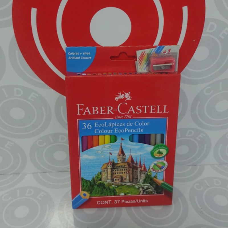 Lapiz Color Faber Castell Largos X36