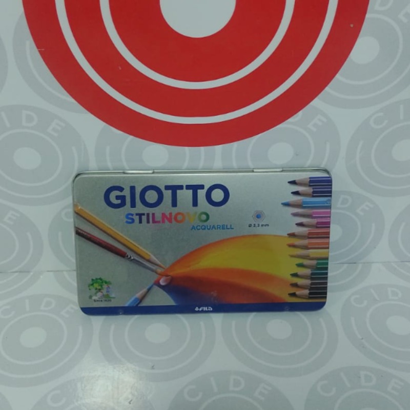 Lapiz Giotto Lata Acuarealables X12