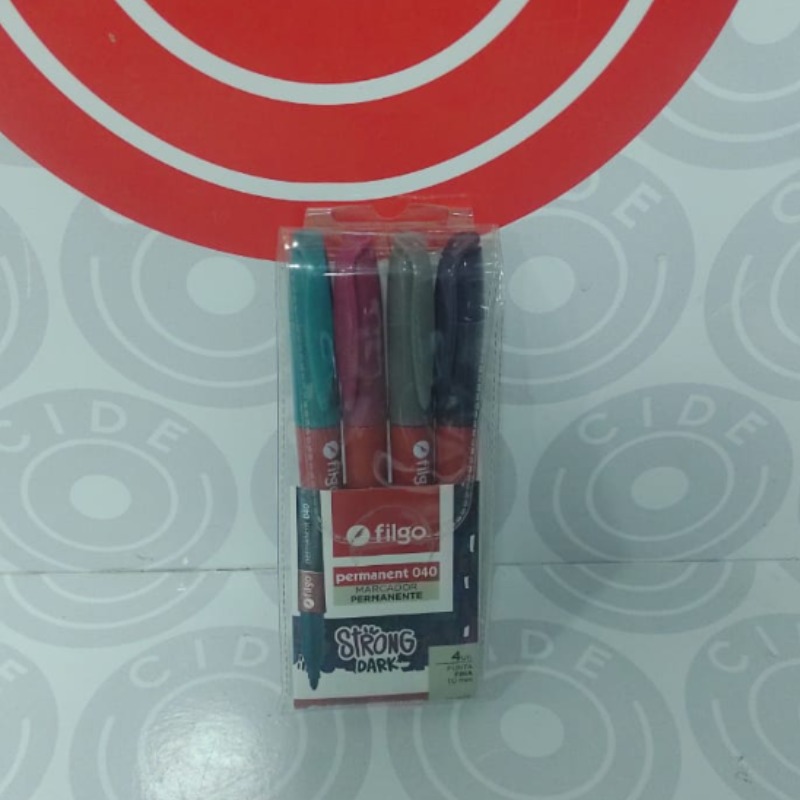 Marcador Permanente Filgo X4