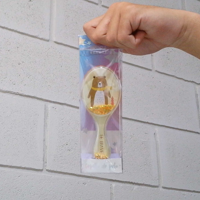 Cepillo Animalitos Con Glitter