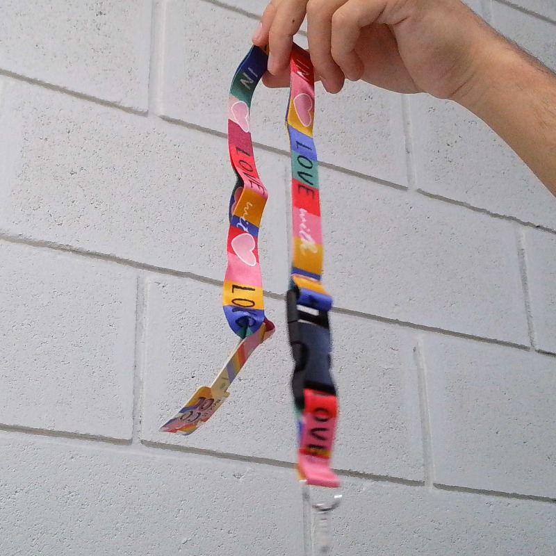 Llavero Cinta Con Mosqueton