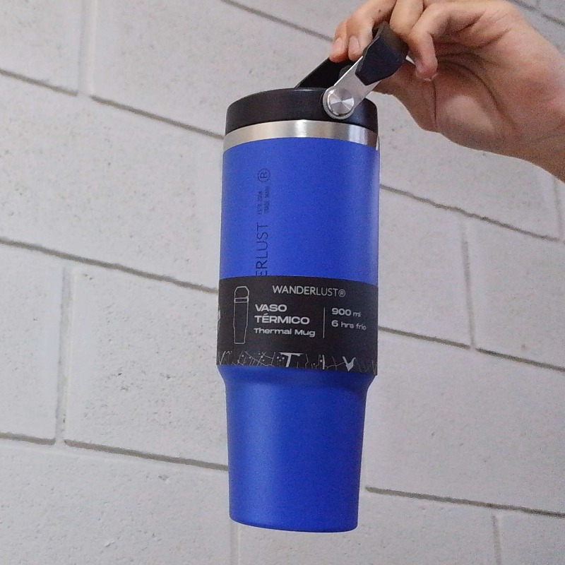 Vaso Termico Con Bombilla 900ml