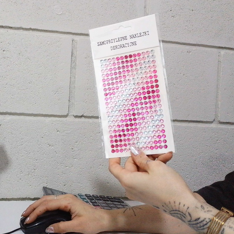 Blister Strass Varios Por Plancha Medianos