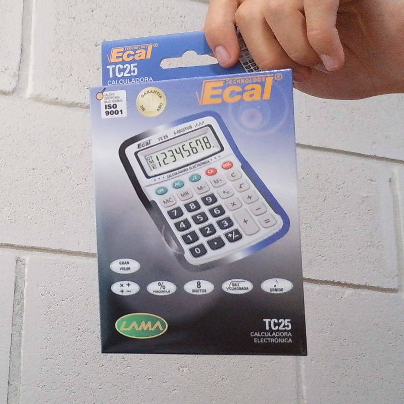 Calculadora Ecal Tc25