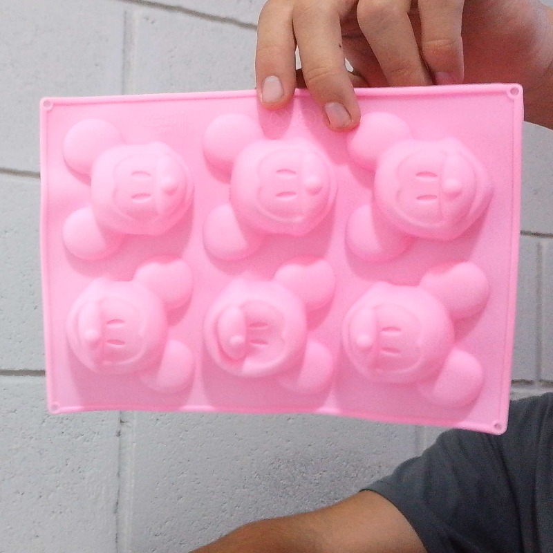 Molde Silicona Cupcake 6 Ratones