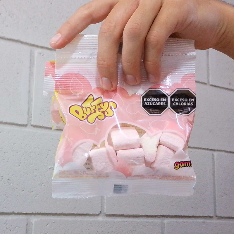 Malvavisco Buffys Corazon Fresa X20grs