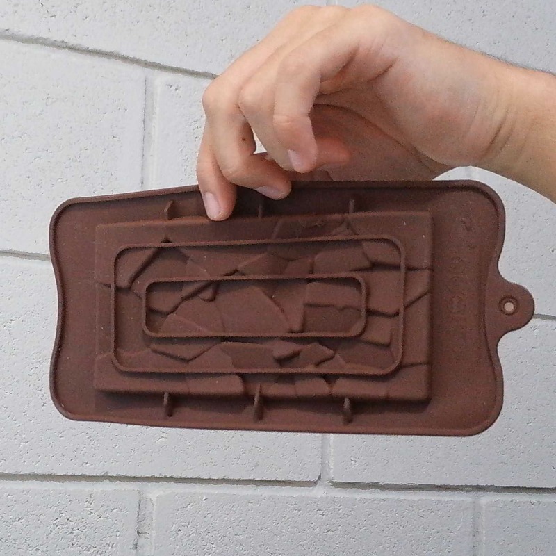 Moldes Silicona Tabletas De Chocolate / Bombones De Bloques Varios