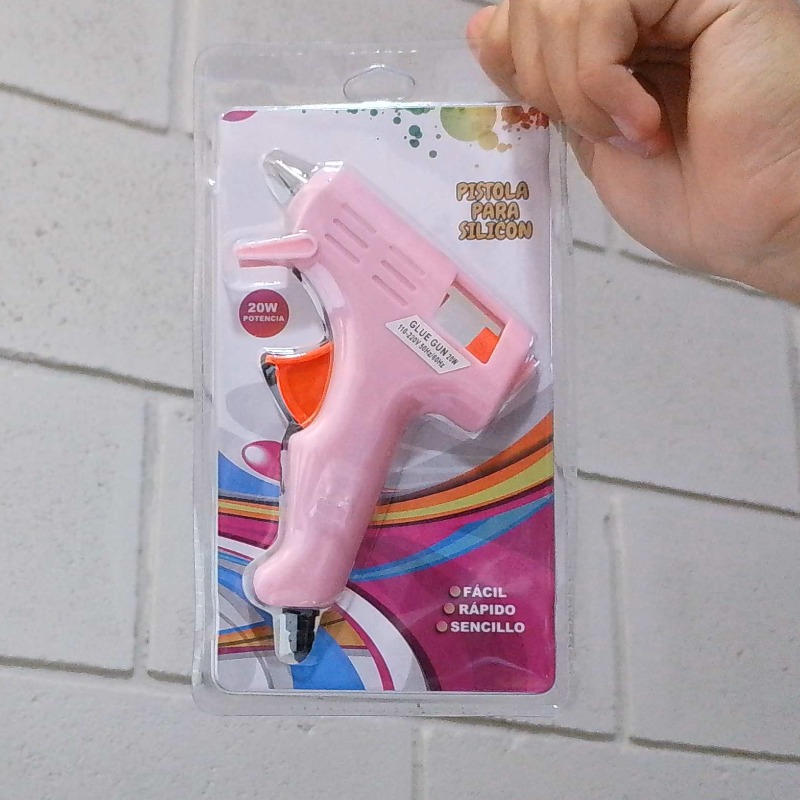 Pistola Silicona Chica Con Tecla 10x14cm