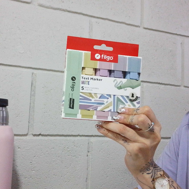 Resaltador Filgo Textmaker Mute Blister X5