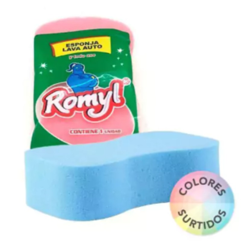 Esponja Hueso Lava Autos