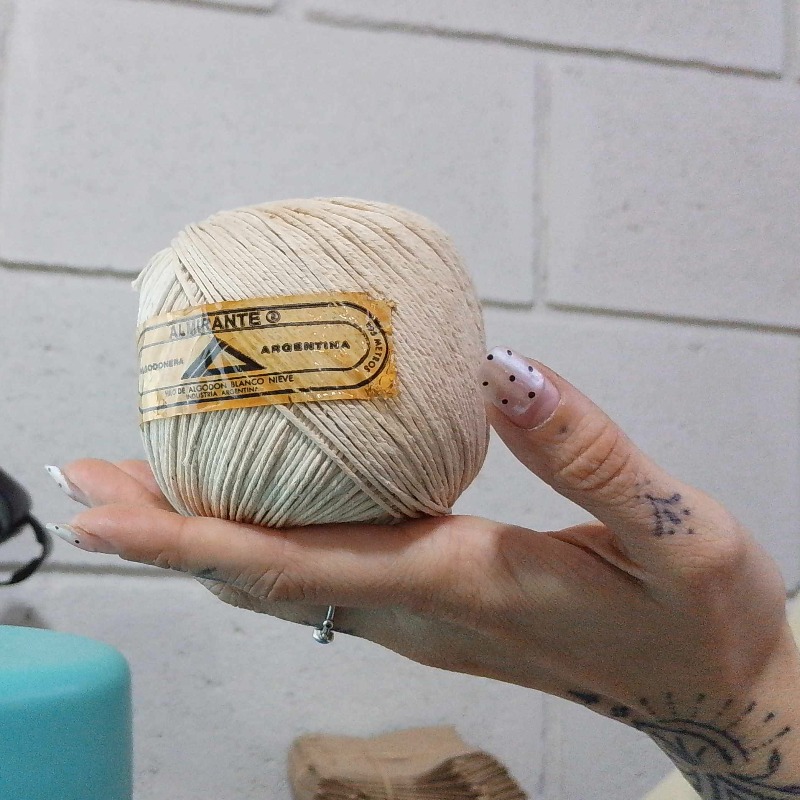 Hilo Algodon Mediano (120 Gr)