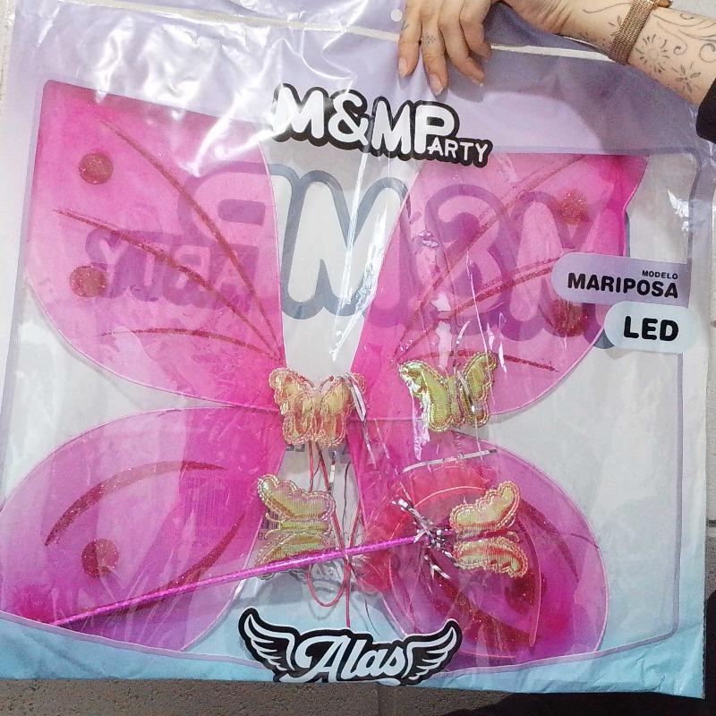 Set Mariposa Con Luz  Economico