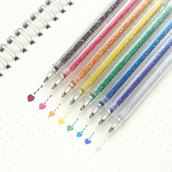 Boligrafo Con Brllitos C/u