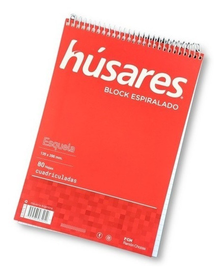 Block Esquela X 80 Hojas Con Espiral