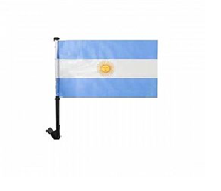 Bandera Para Auto Friselina O Plastico 