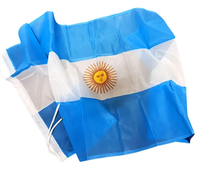 Bandera Fiselina Argentina 68x150