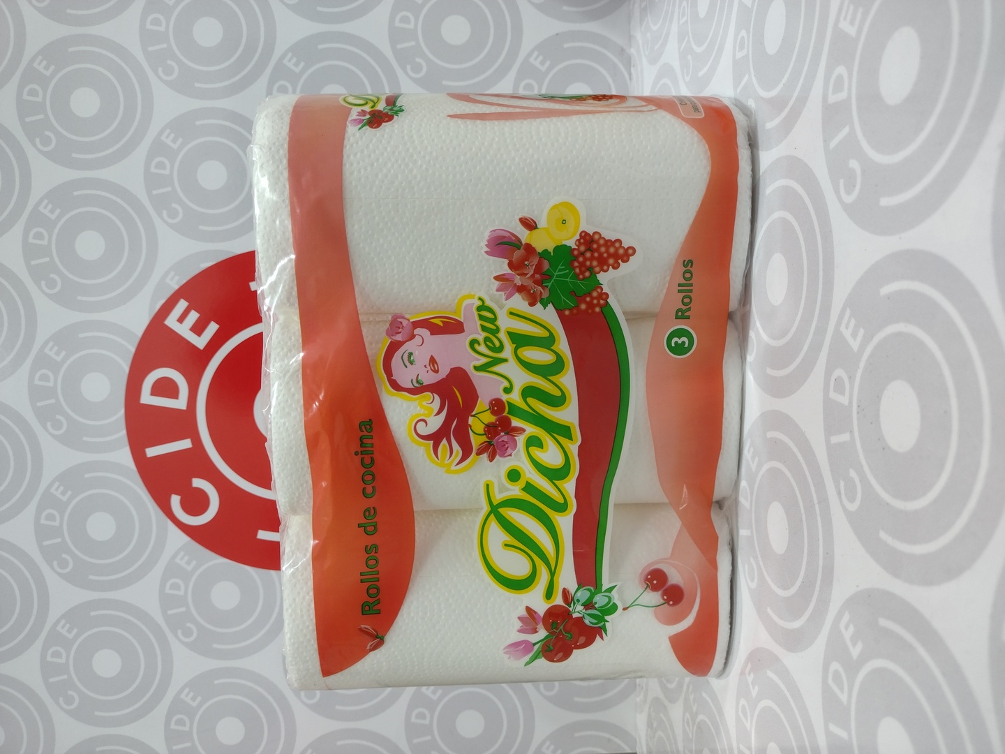 Papel Rollo De Cocina X3 Unidades Sol Mayor O New Dicha