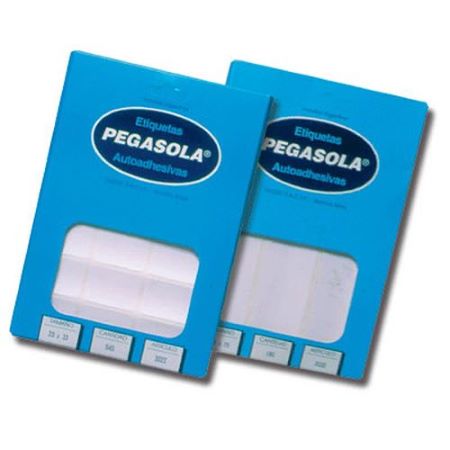 Etiqueta Pegasola X Caja
